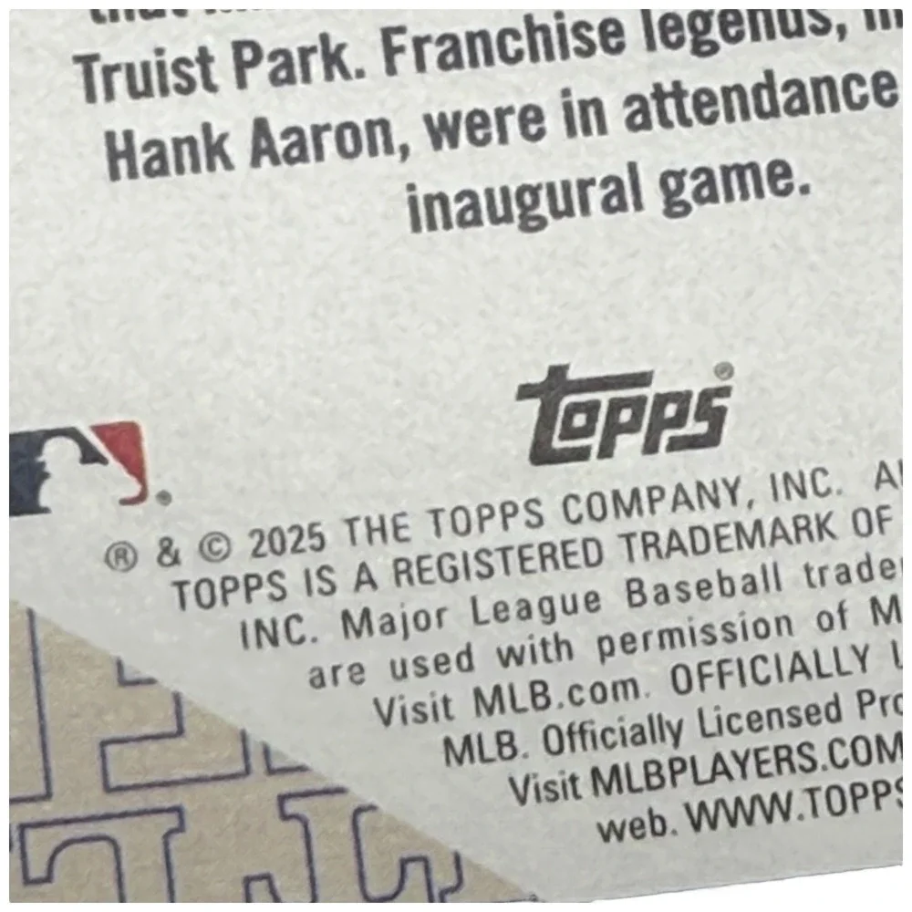 Atlanta Braves Baseball Cards 300+ Lot Topps 2025 Chrome Acuna Aaron Jones Soler